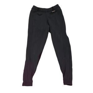 Kerrits Black Kids Riding Breeches Fleece Lines Size Small
